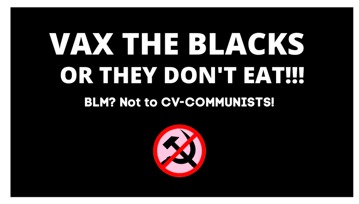 VAX THE BLACKS: Biden’s CV19 Taskforce Member Wants to Withhold Food Stamps and Rent Assistance from Those Who Refuse Vaccine