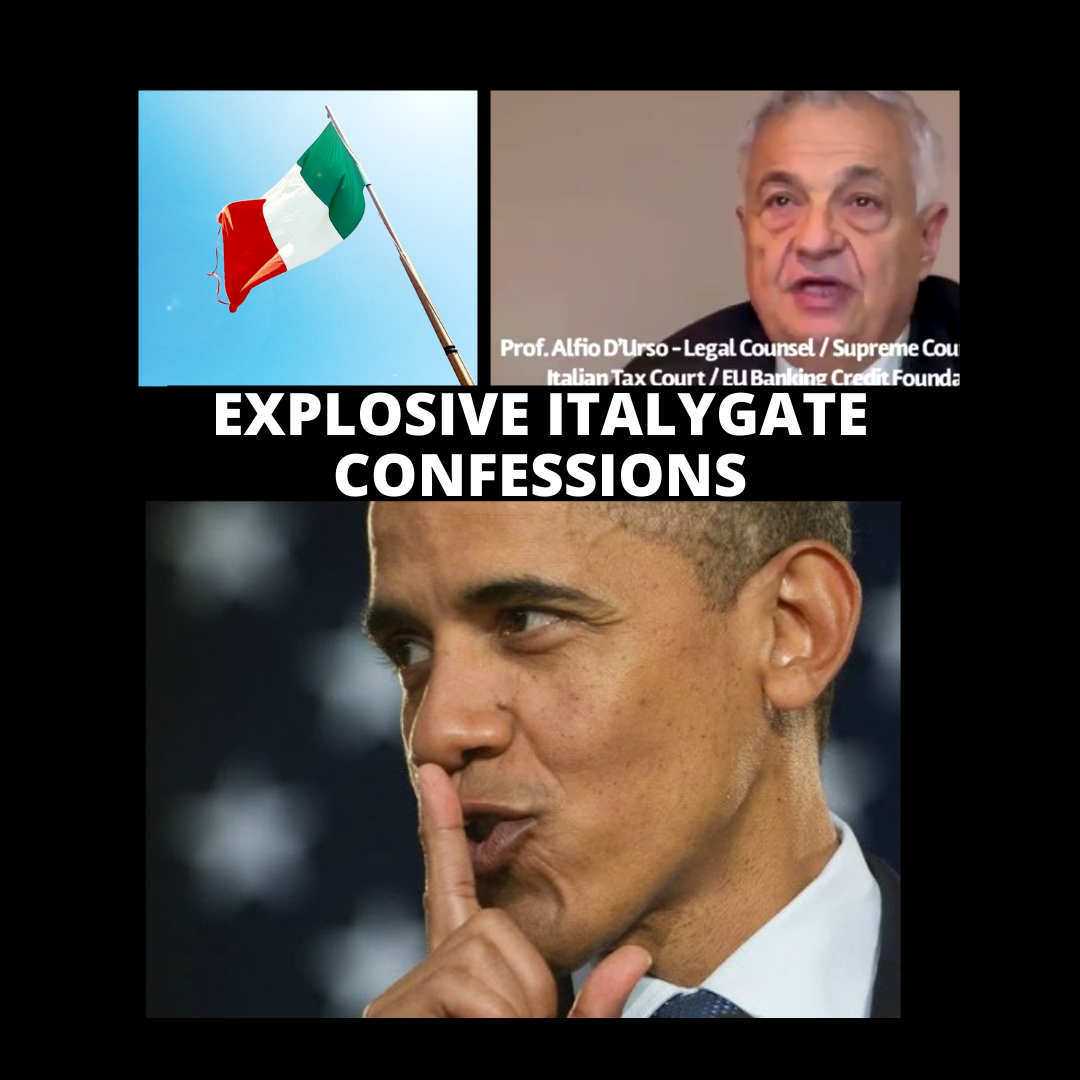 Explosive ItalyGate Confessions: Election Fraud is a FACT!